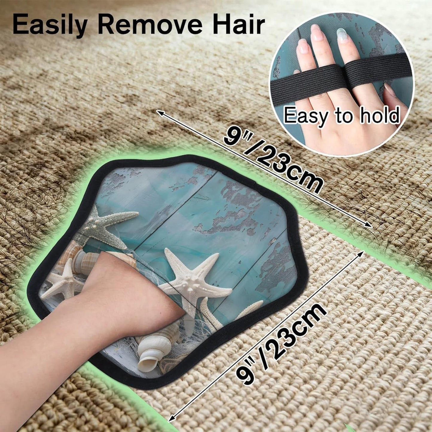 Pet Hair Removal Glove for Dogs Cats Reusable Washable Set