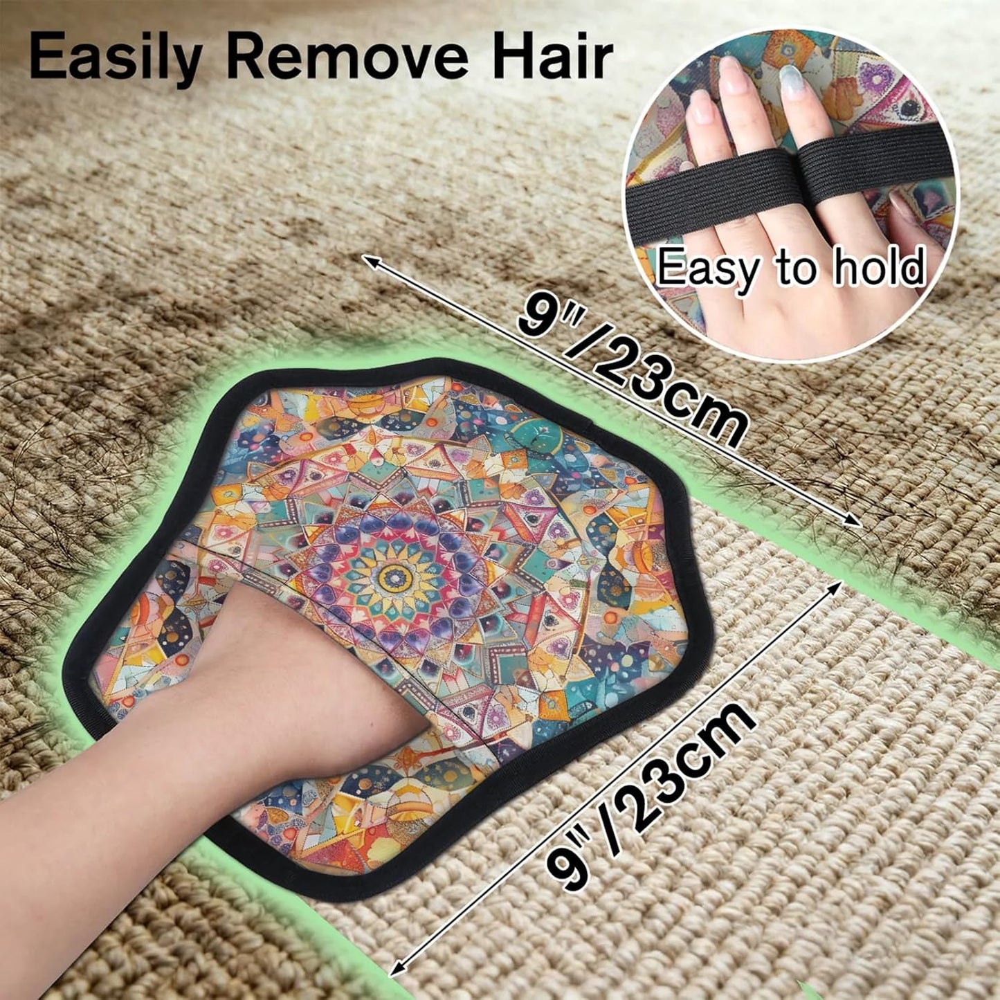 Pet Hair Removal Glove for Dogs Cats Reusable Washable Set