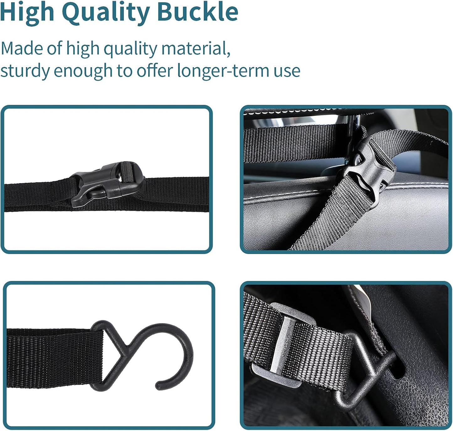Dog Car Barrier Vehicle Pet Barrier Backseat Mesh Dog Car