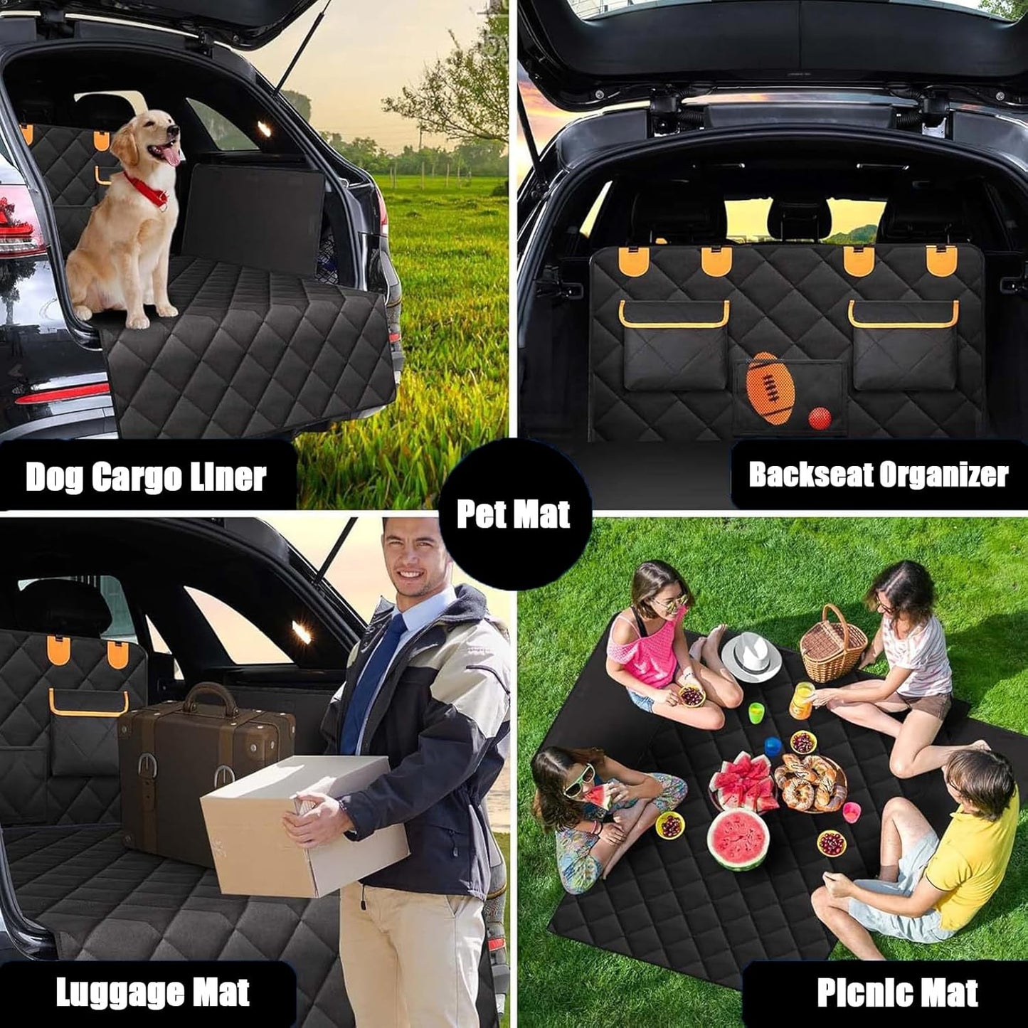 Cargo Liner for Dogs for Ford Bronco Sport 2021 2022 2023