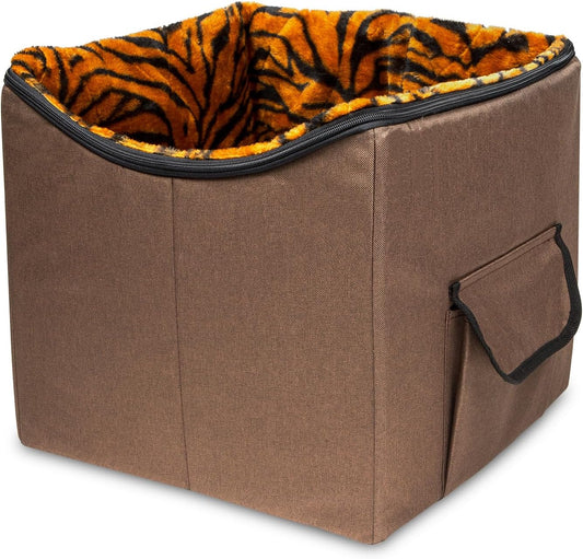 Pet Car Seat, Dog Booster Safety Seat with Adjustable