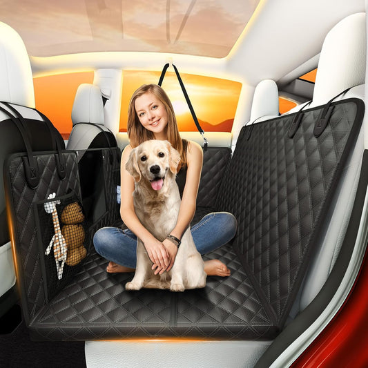 Dog Truck Seat Cover for Back Seat Hard Bottom, Powerful