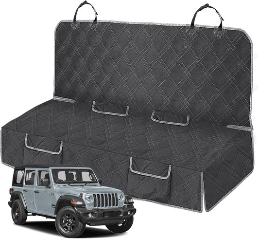 Dog Car Seat Cover Compatible with Jeep Wrangler 4 Door
