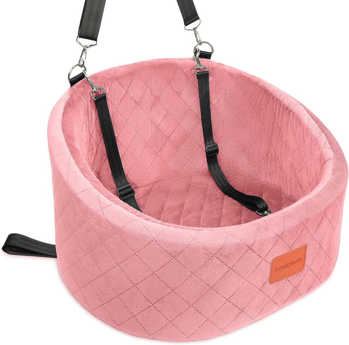 Dog Car Seat for Small Dogs Up to 30 Lbs,Ultra Soft Fabric