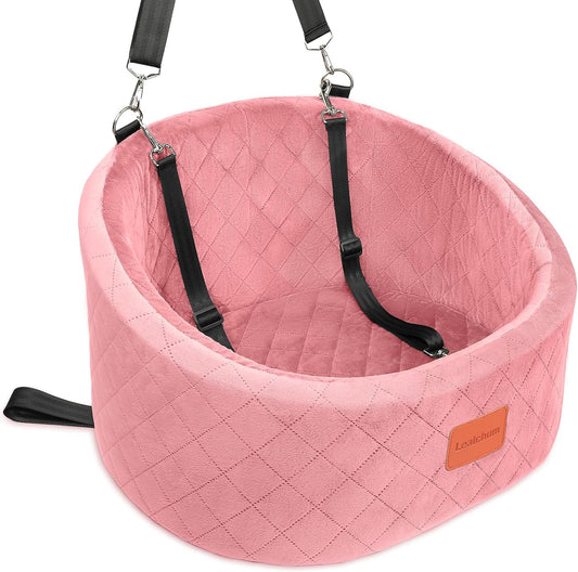 Dog Car Seat for Small Dogs Up to 30 Lbs,Ultra Soft Fabric