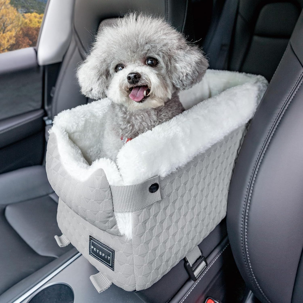 Dog Car Seats for Small Dogs with Safe Protection Hooks