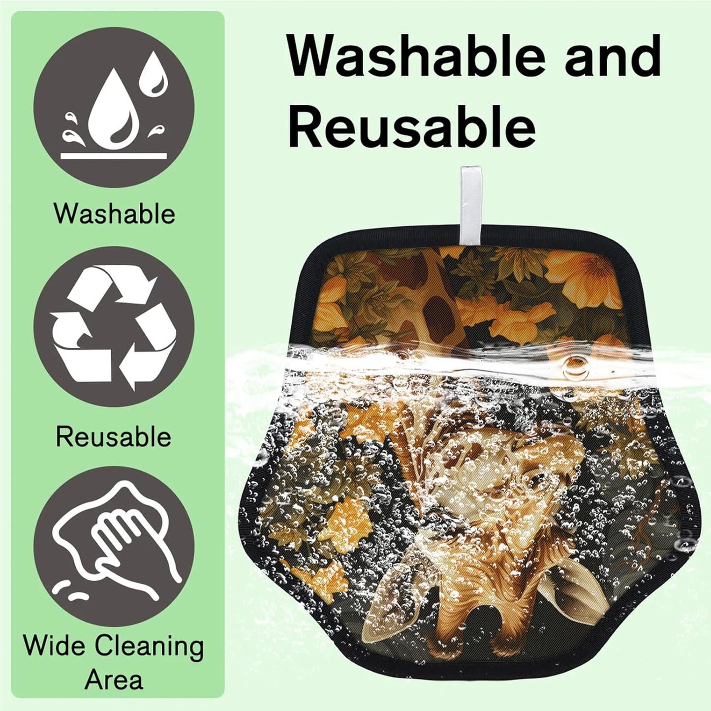 Pet Hair Removal Glove for Dogs Cats Reusable Washable Set