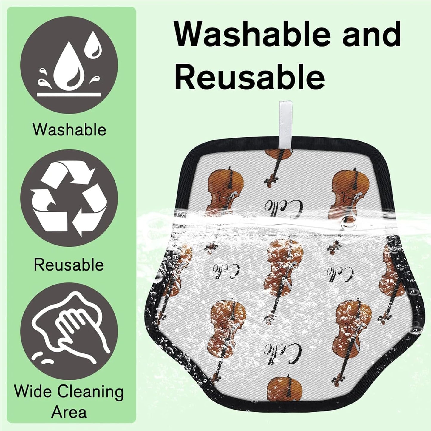 Pet Hair Removal Glove for Dogs Cats Reusable Washable Set