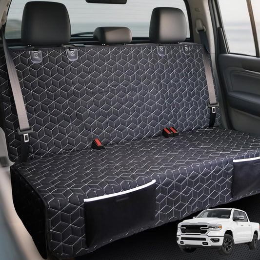 Dog Car Seat Covers for Back Seat,Waterproof Pet Bench Seat