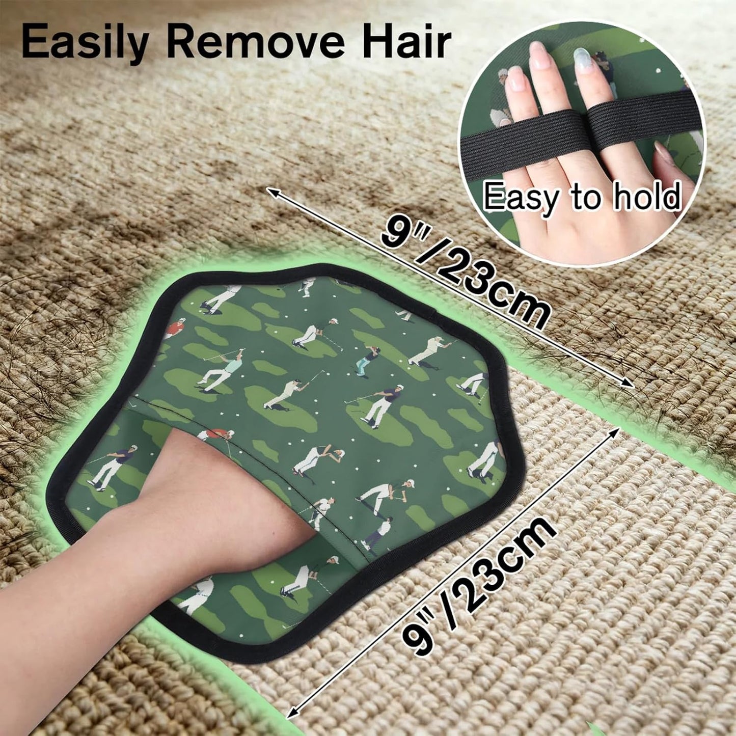 Pet Hair Removal Glove for Dogs Cats Reusable Washable Set