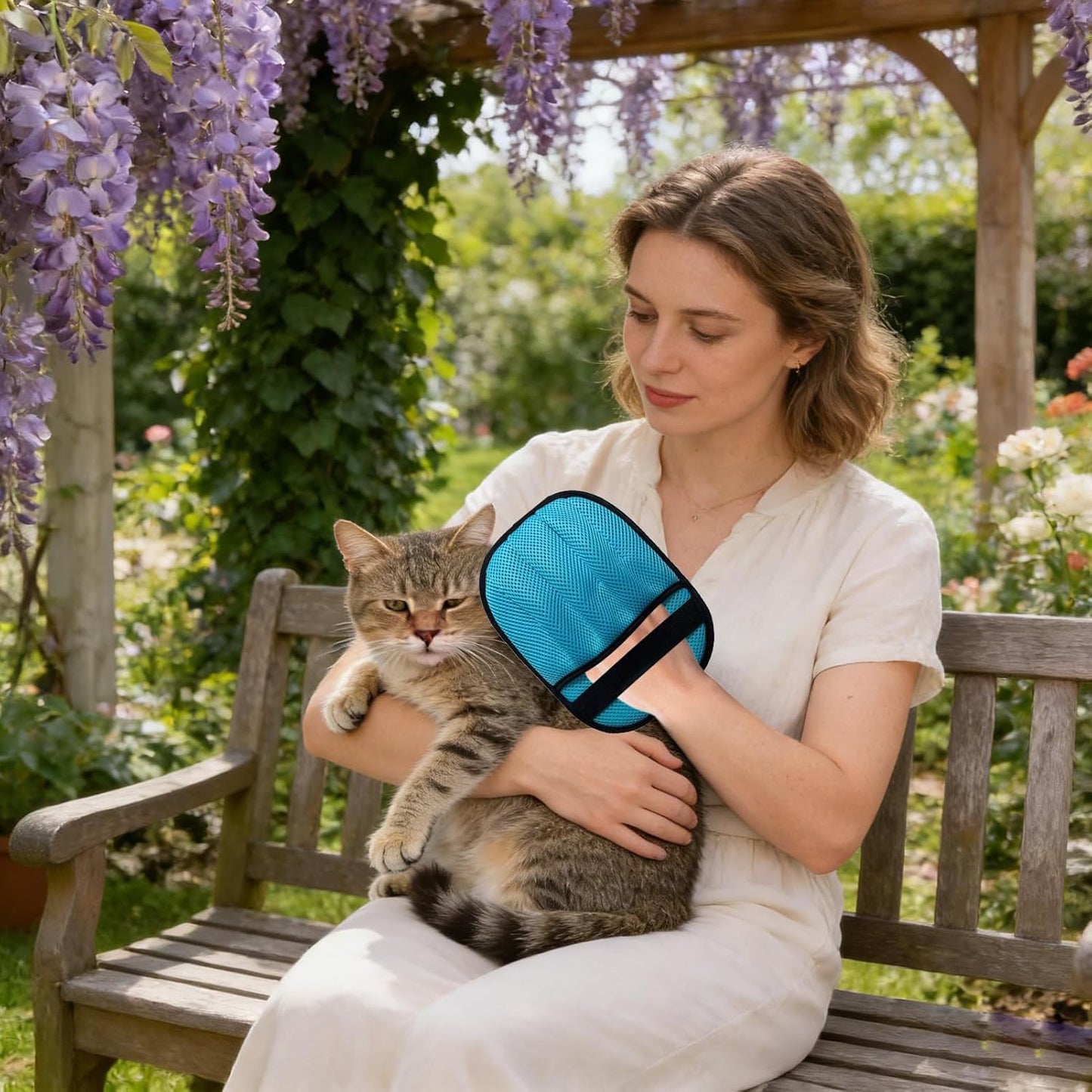Dog Hair Remover Glove - Reusable Mitt for Pet Grooming