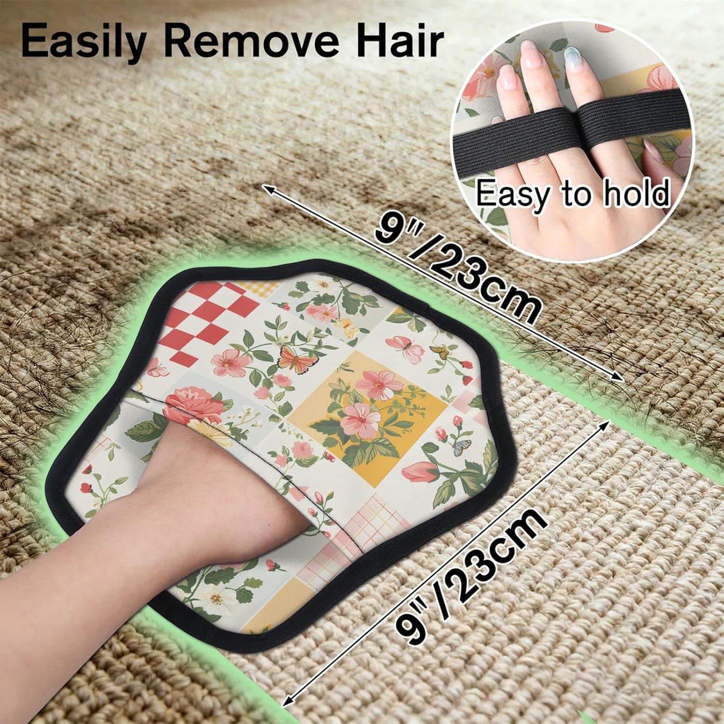 Pet Hair Removal Glove for Dogs Cats Reusable Washable Set