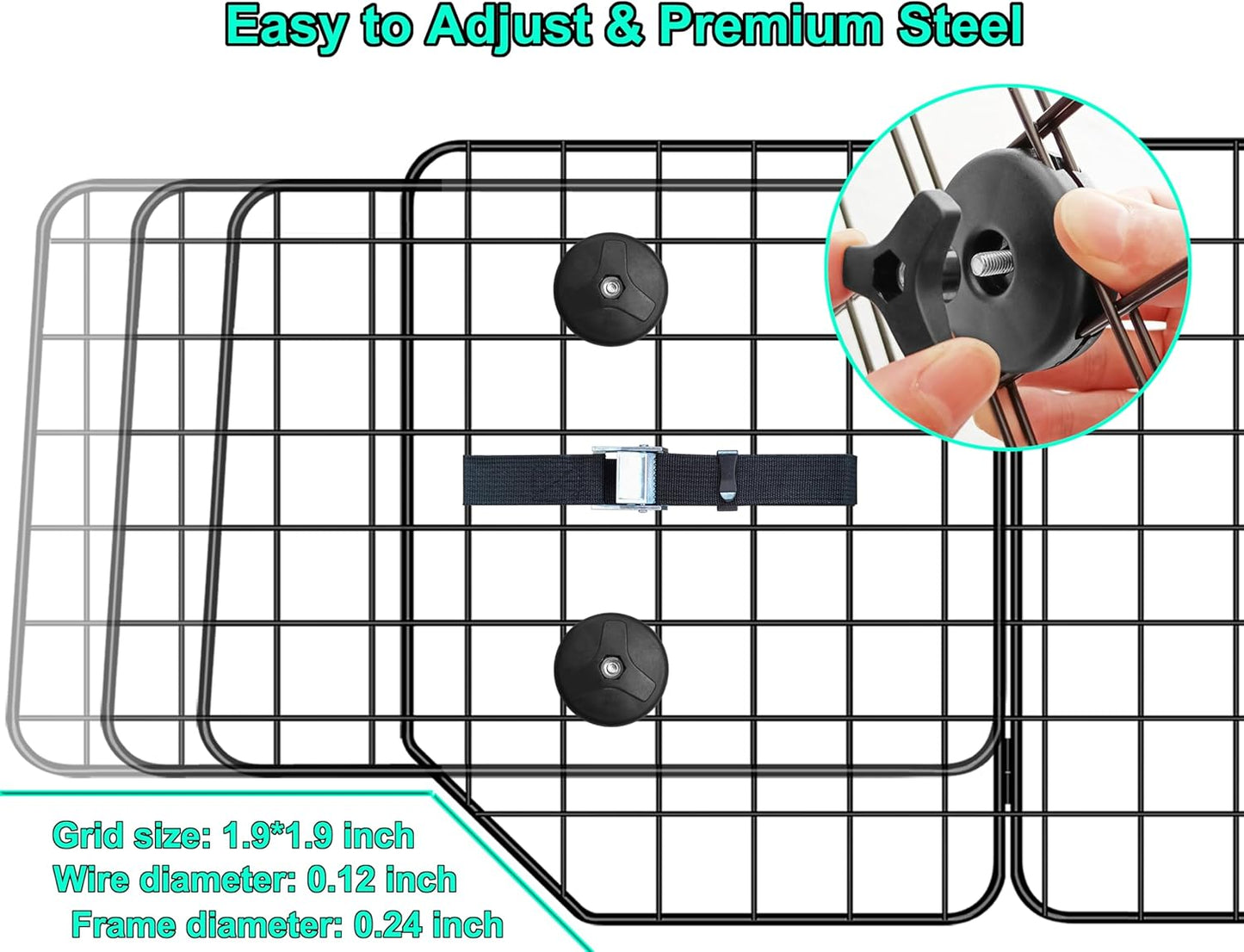 CASIMR Dog Car Barrier for SUVs, Vehicles, Trucks, Cars