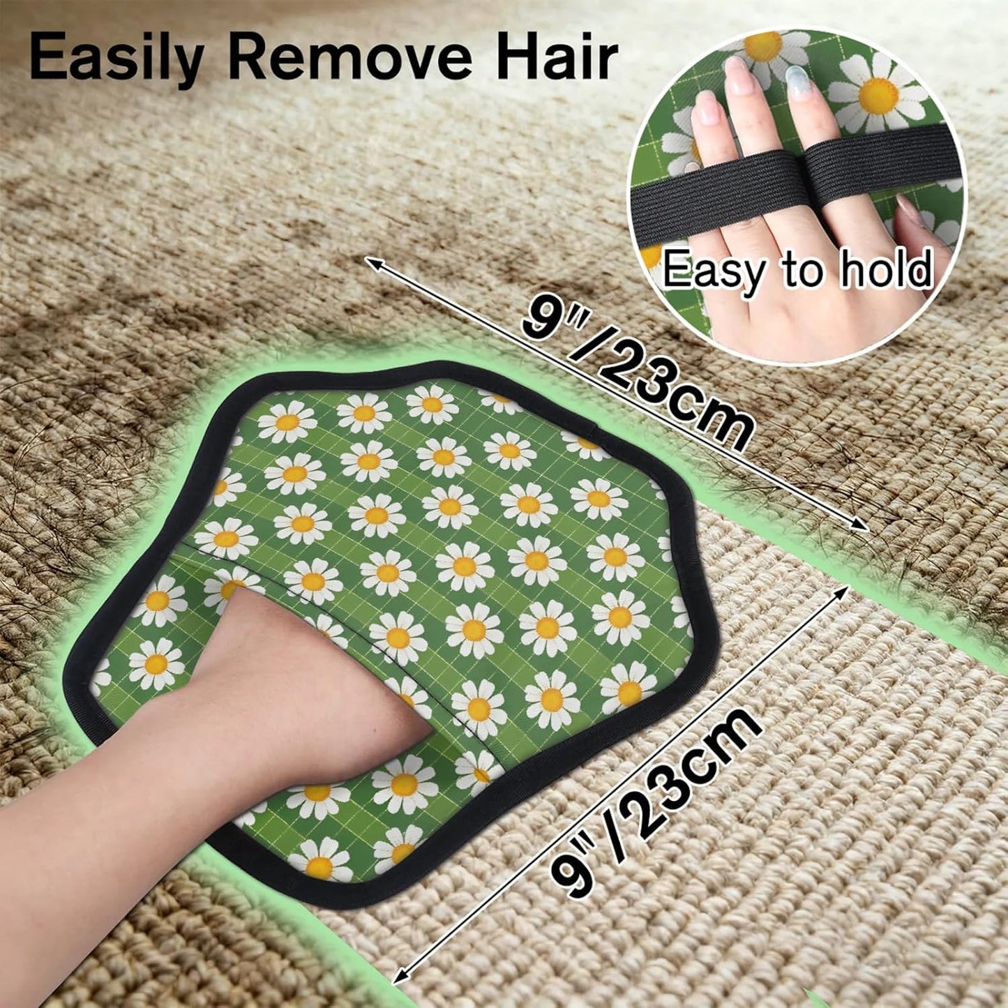 Pet Hair Removal Glove for Dogs Cats Reusable Washable Set