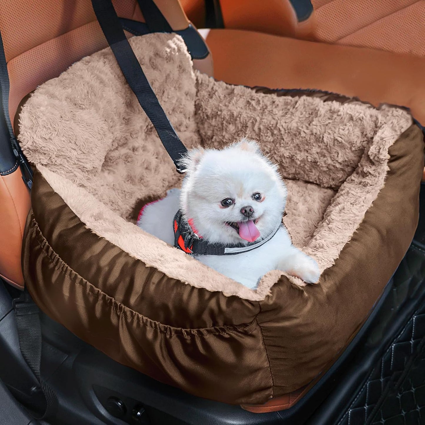 Dog Car Seat for Small Dogs, Washable Pet Booster Seats