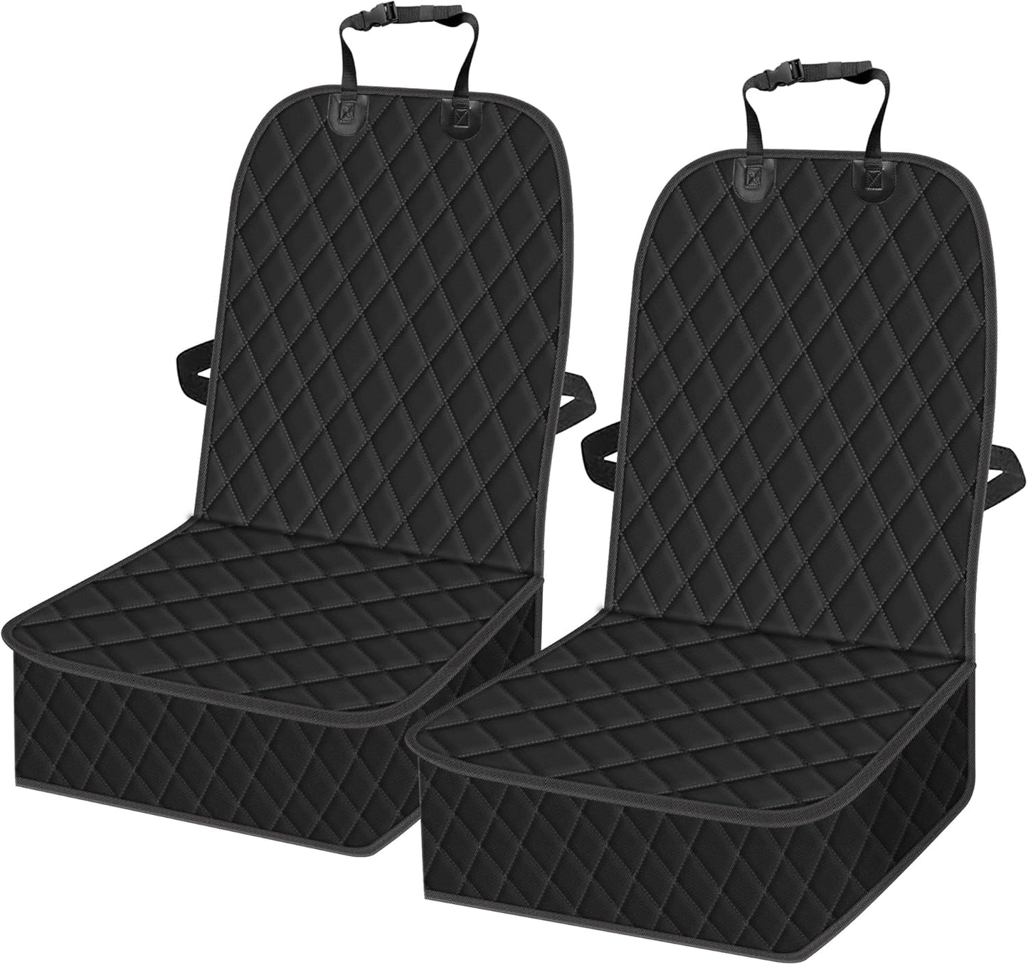 2 Packs Car Front Seat Cover for Dogs, Waterproof Pet Car