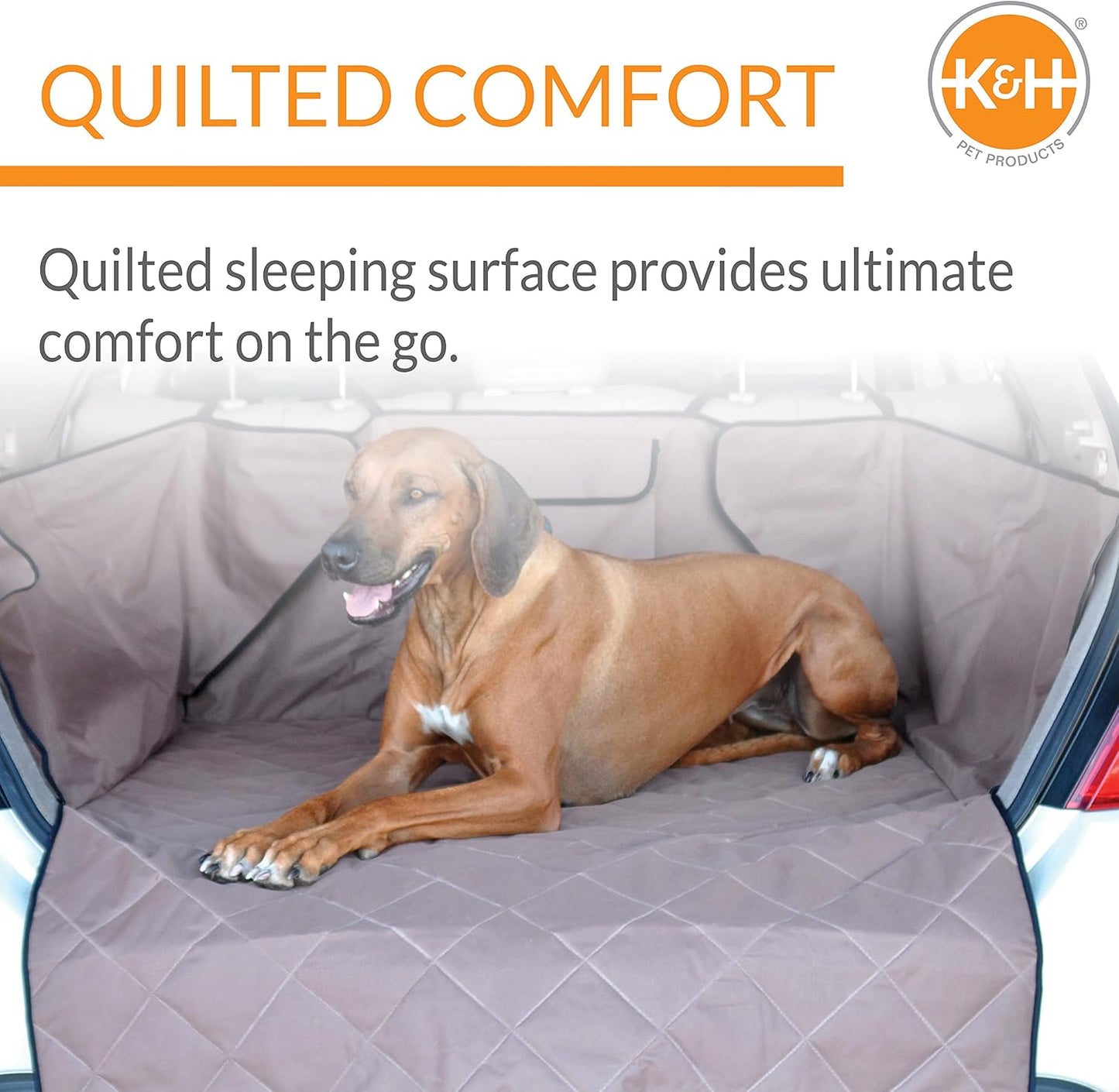 Quilted Cargo Cover Tan Standard/Mid-Size Vehicle 54 Inches