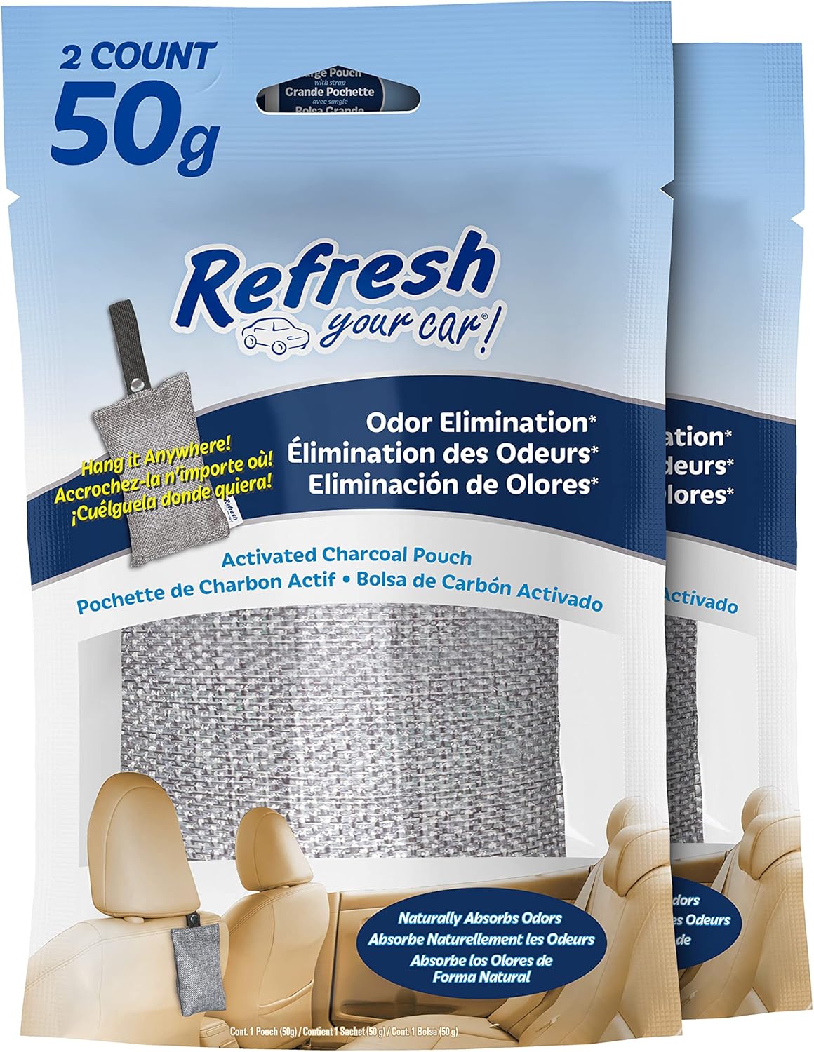 ! Car Air Freshener And Deodorizer, Odor Eliminator