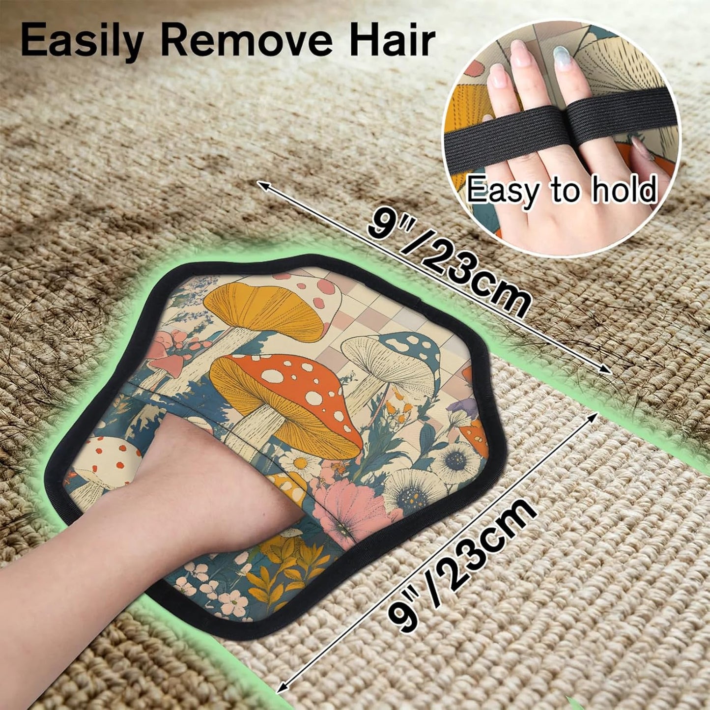 Pet Hair Removal Glove for Dogs Cats Reusable Washable Set