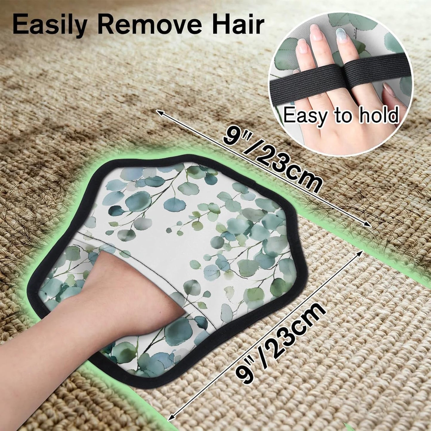 Pet Hair Removal Glove for Dogs Cats Reusable Washable Set