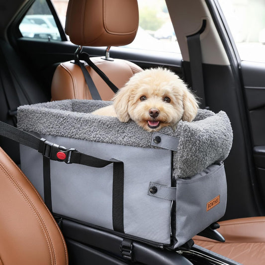 Console Dog Car Seat for Small Dogs,Small Dog Booster Seat