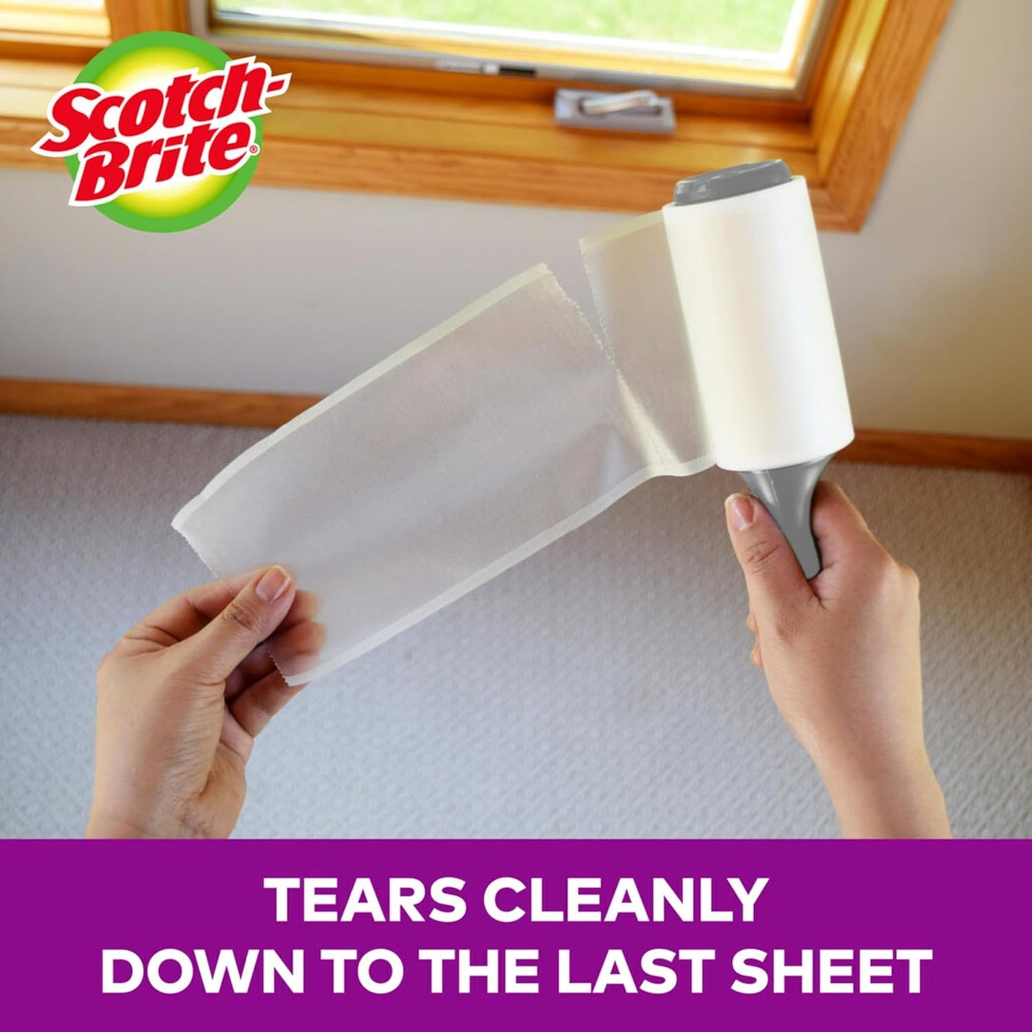 Pet Hair Pickup Extra Sticky Lint Roller, Designed for