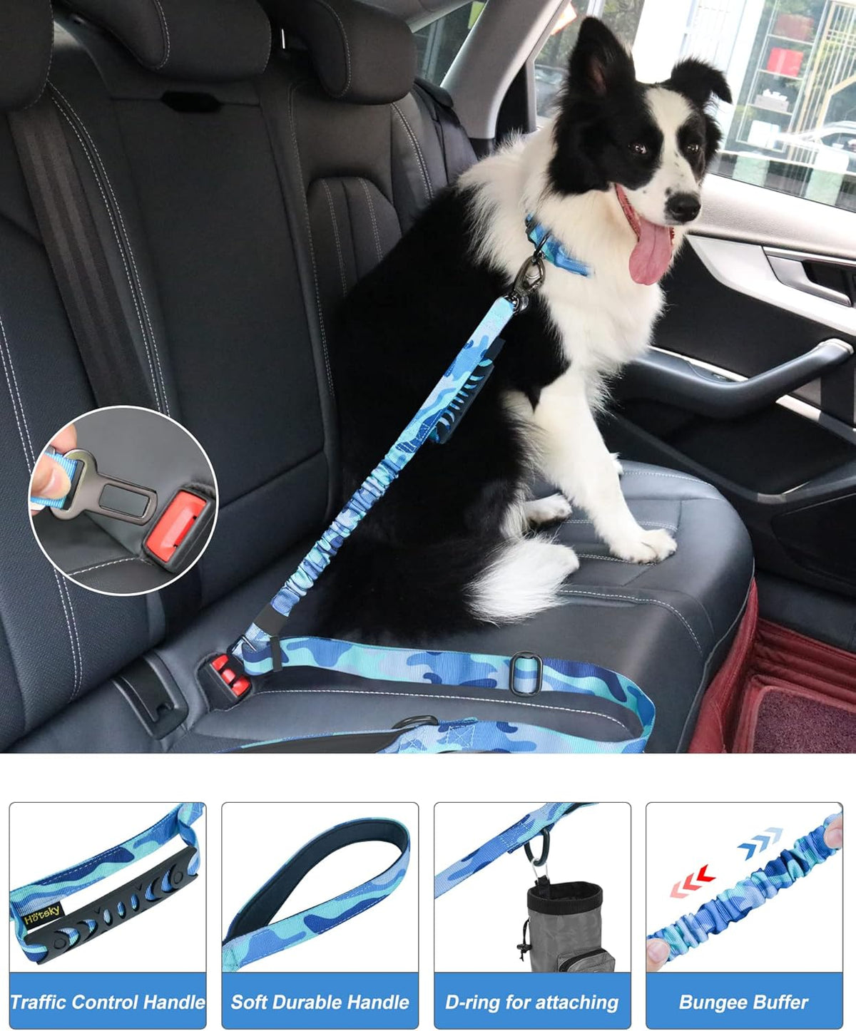 Tactical Dog Leash Heavy Duty for Medium Large Dogs That