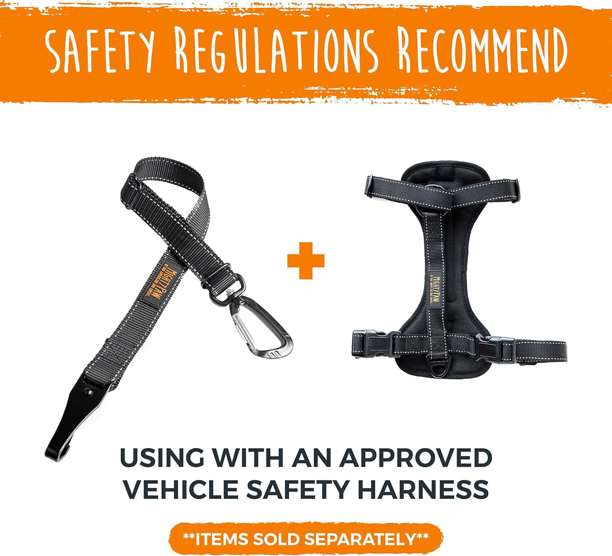 Dog Seat Belt For Car - LATCH Compatible Adjustable Dog