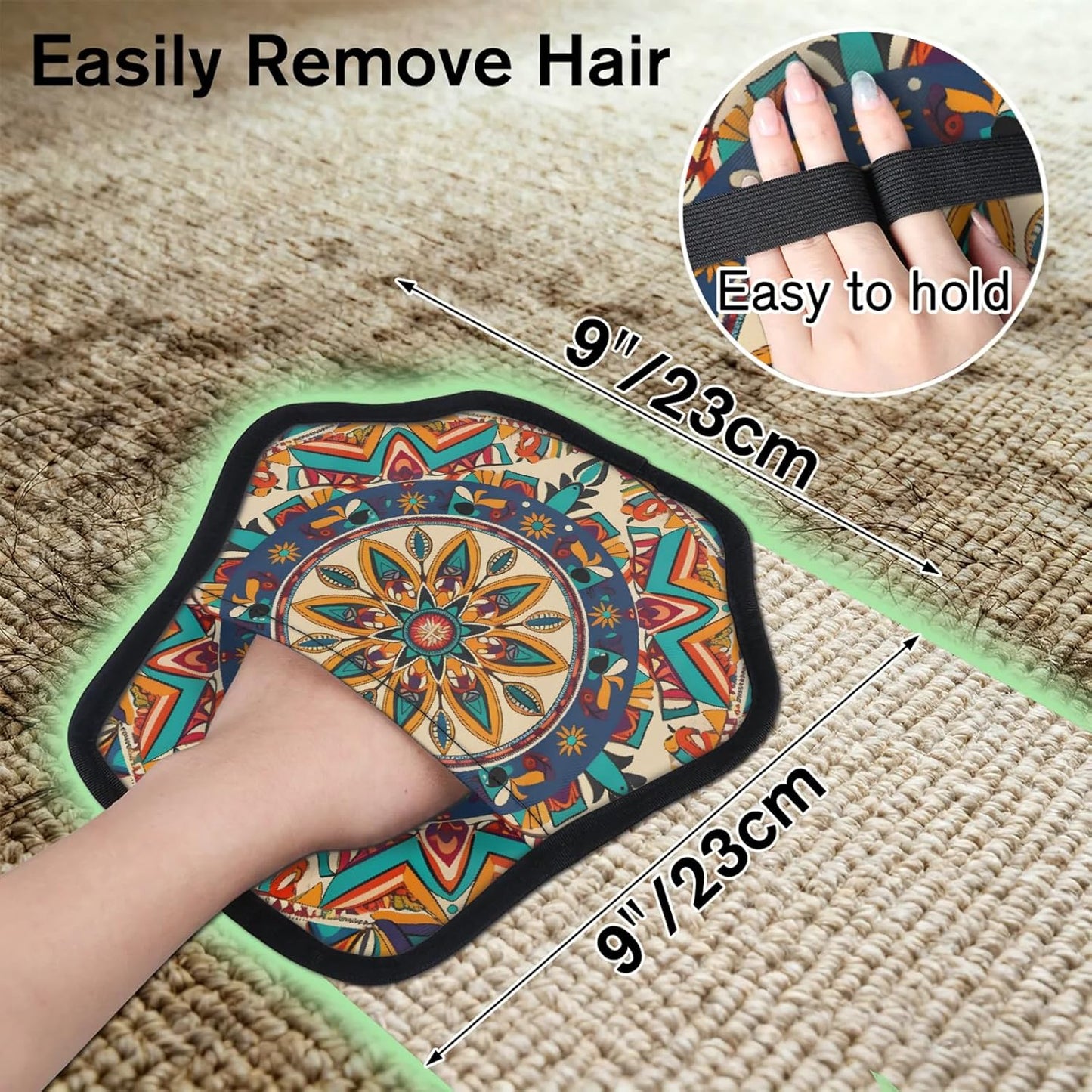Pet Hair Removal Glove for Dogs Cats Reusable Washable Set