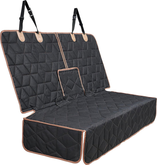 Dog Car Seat Cover for Back Seat, Heavy-Duty Non-Slip