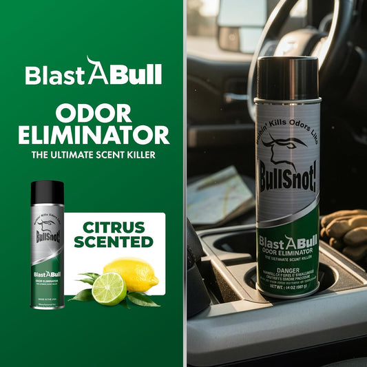 BullSnot Blast Odor Eliminator – Powerful Car & Home Smell