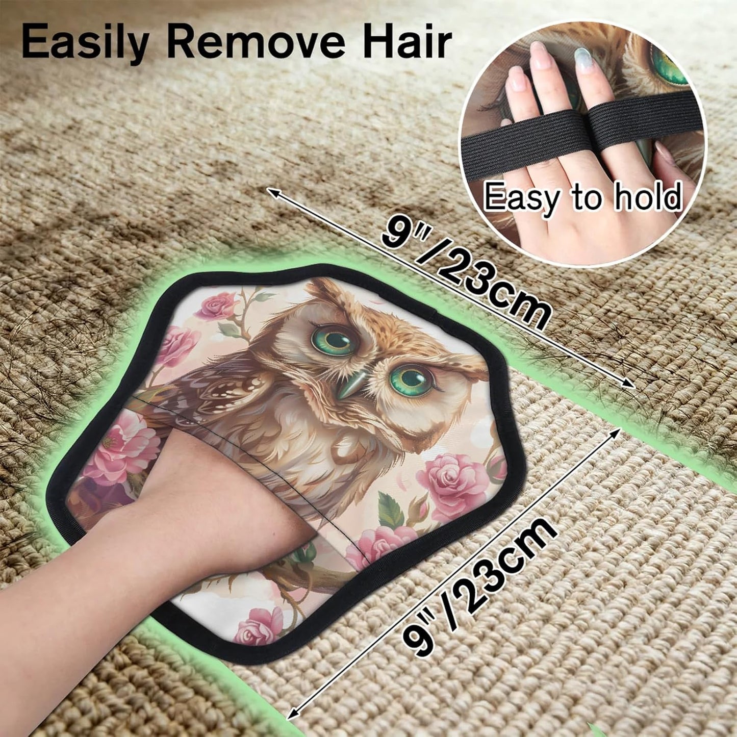 Pet Hair Removal Glove for Dogs Cats Reusable Washable Set