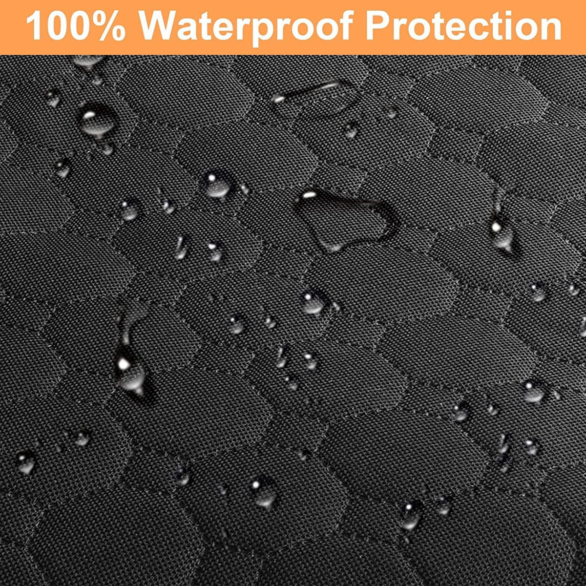 Dog Car Seat Cover, 2025 Upgraded Waterproof &