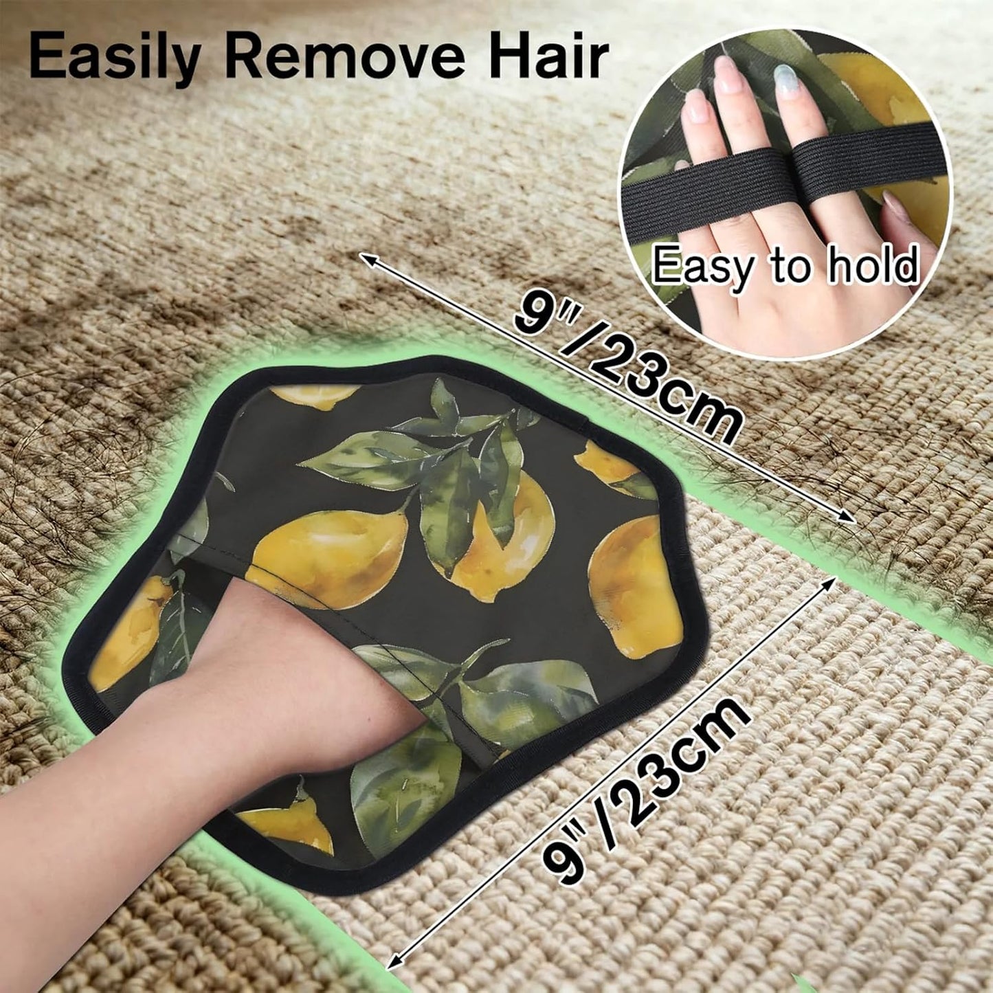 Pet Hair Removal Glove for Dogs Cats Reusable Washable Set