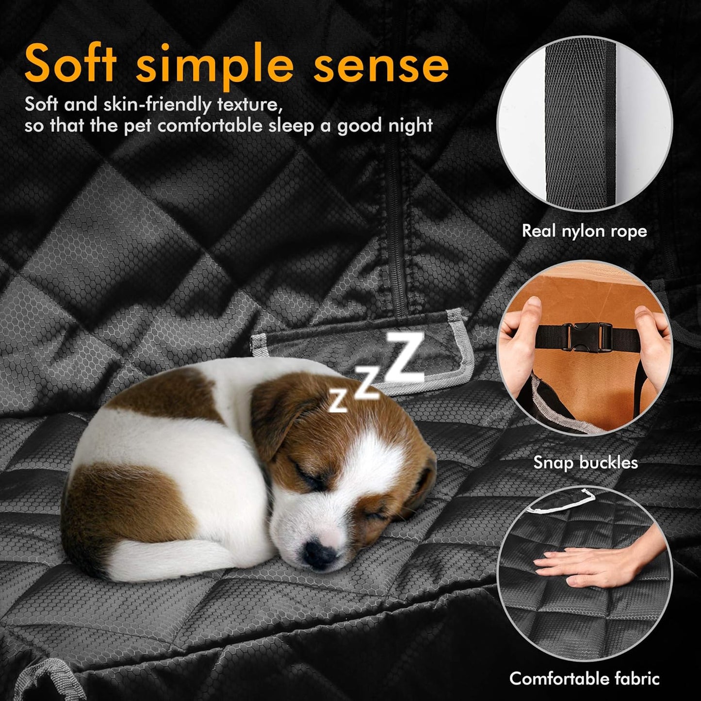 Bench Car Seat Cover Protector - Strong &