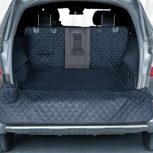 SUV Cargo Liner for Dogs with Mesh Window, Waterproof Pet