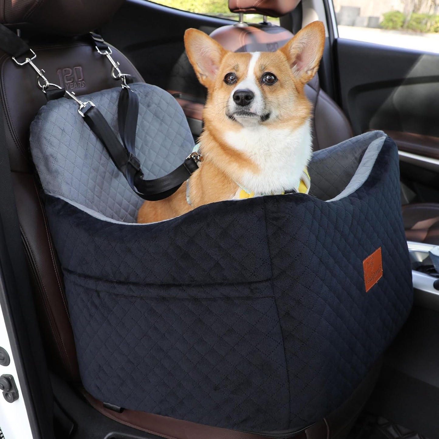 Dog Car Seat for Small Medium Dogs-Safety and Comfy Pet
