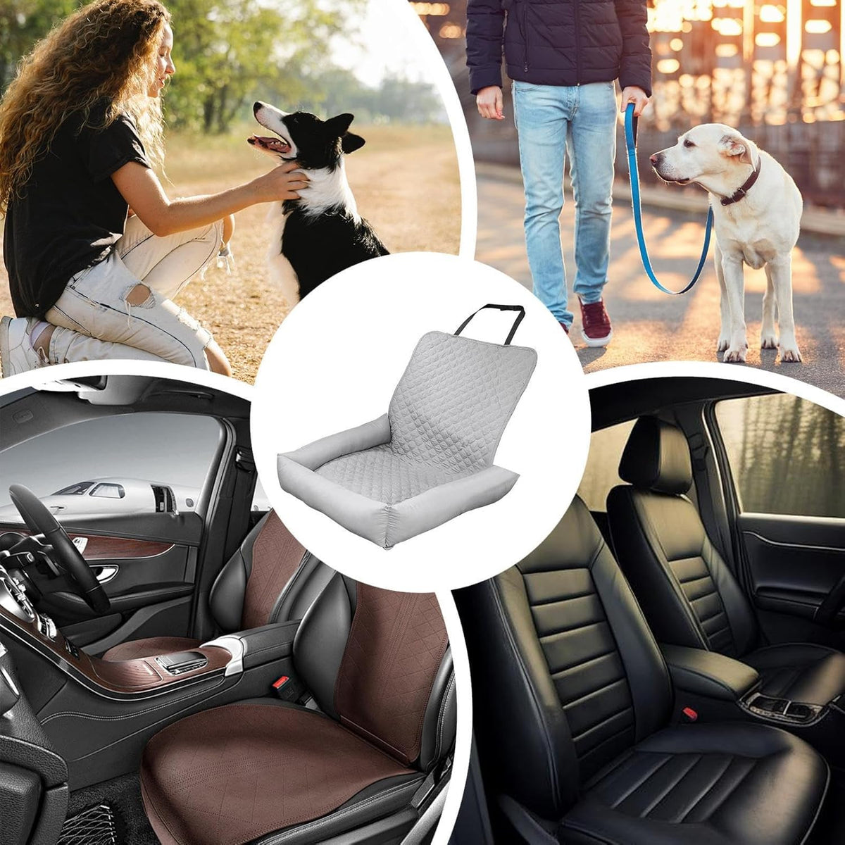Dog Cooling Mat - Waterproof Car Backseat Pads, Breathable