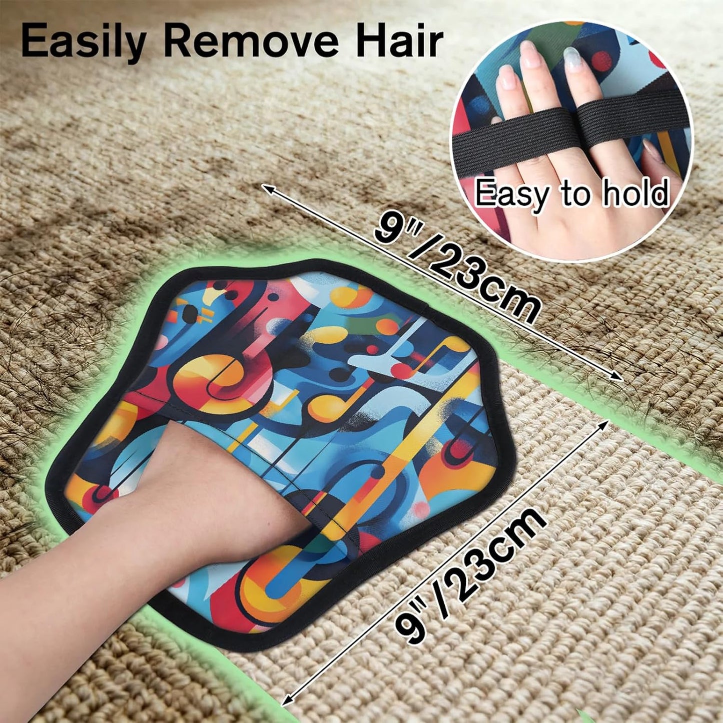 Pet Hair Removal Glove for Dogs Cats Reusable Washable Set