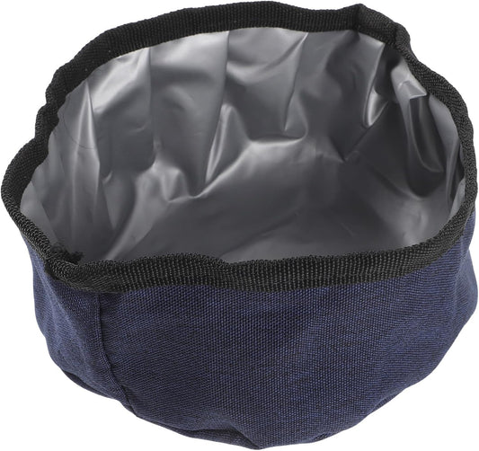 Portable Foldable Dog Bowl Oxford Cloth Pet Food and Water