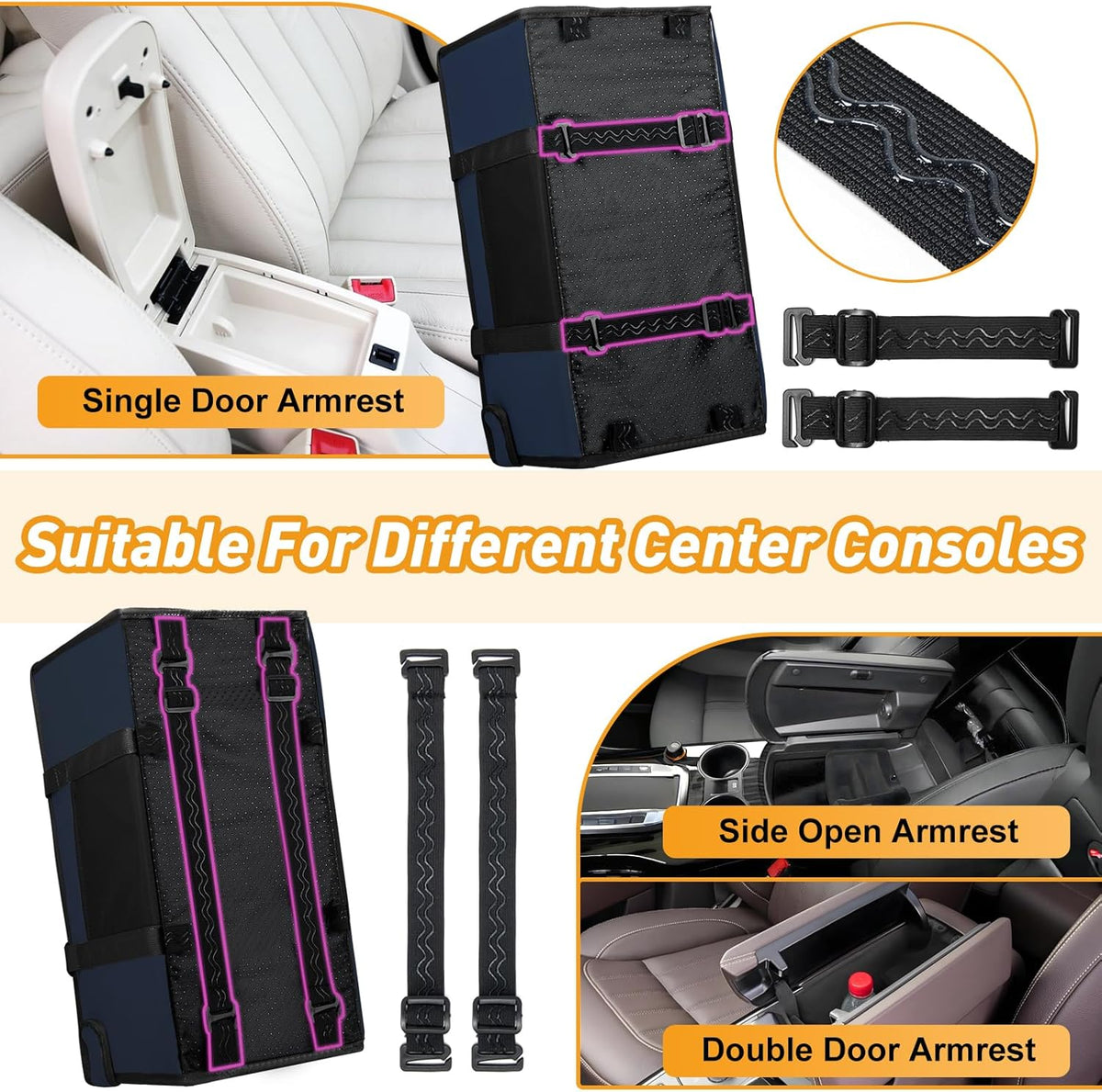 Portable Dog Car Seat for Small Dogs - Adjustable Safety