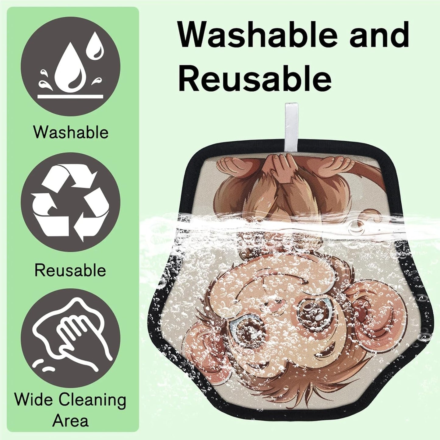 Pet Hair Removal Glove for Dogs Cats Reusable Washable Set
