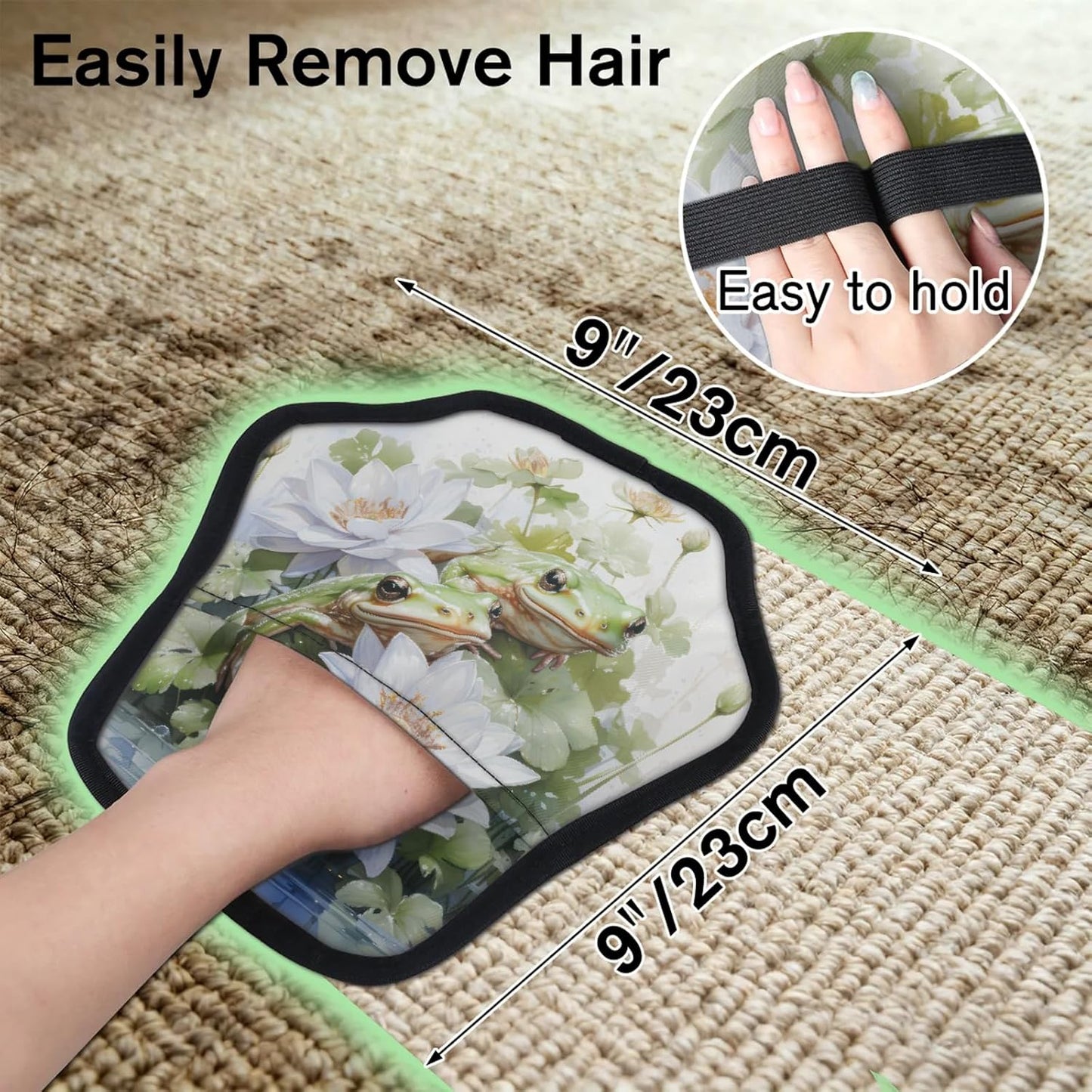Pet Hair Removal Glove for Dogs Cats Reusable Washable Set