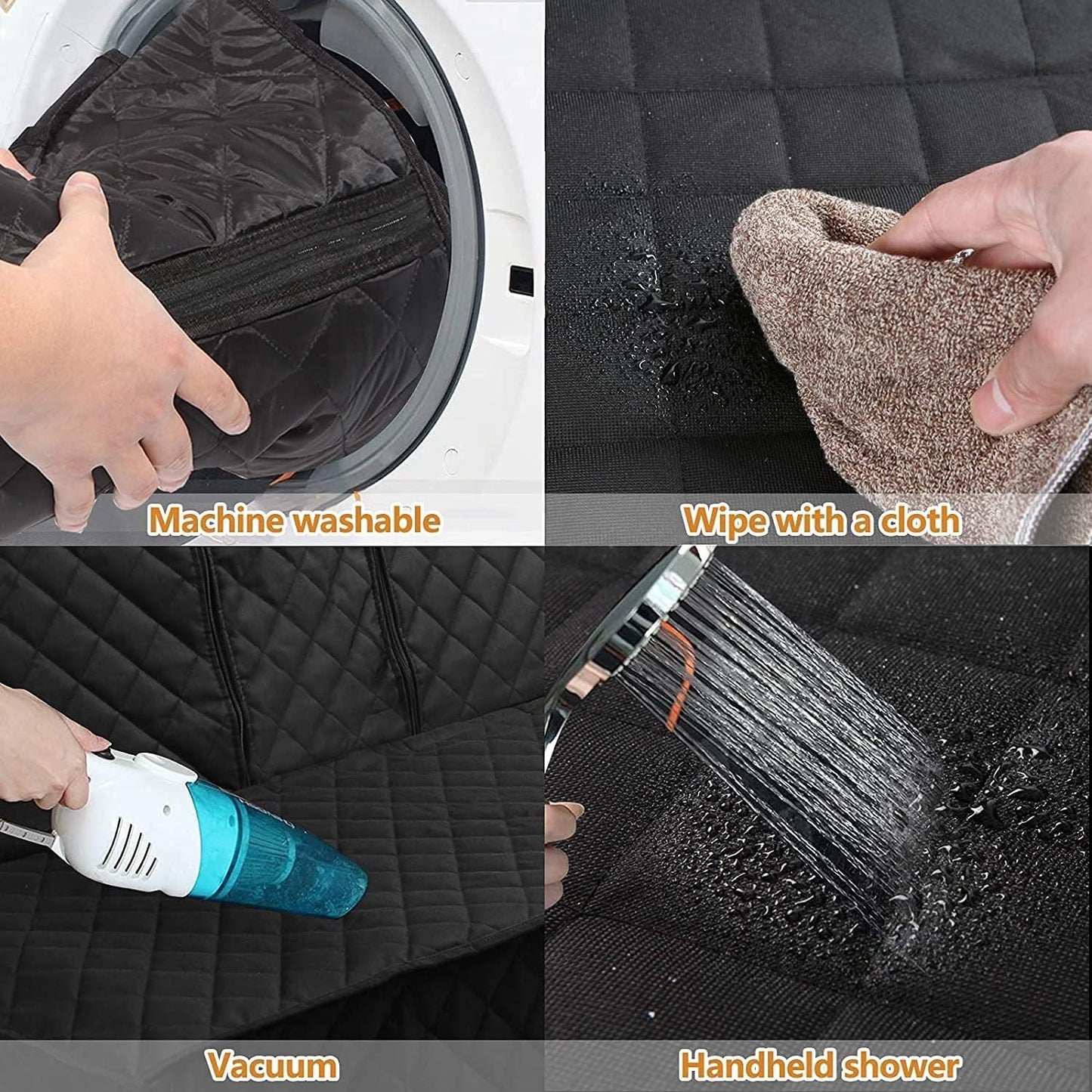 Dog Car Seat Cover, Back Seat Cover for Dogs Pet Car Seat