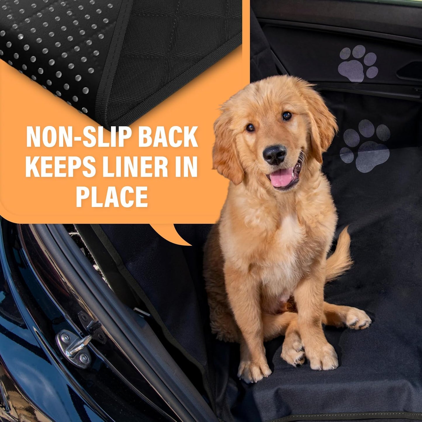 Waterproof Hammock Standard Car Seat Cover, Fits Sedans