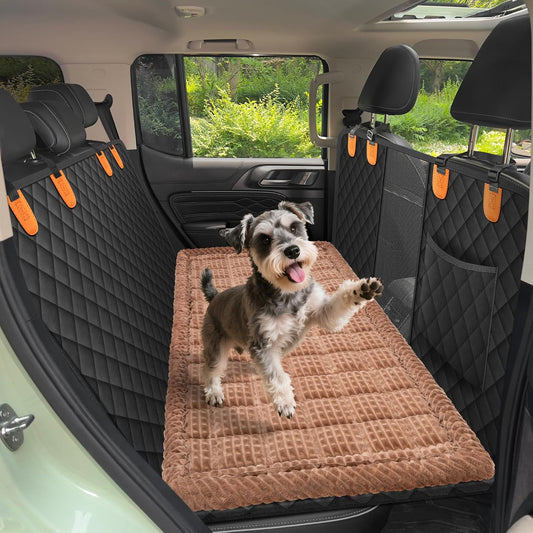 Pet Bed Mat for Car Backseat Extender, Non-Slip Dog Bed for
