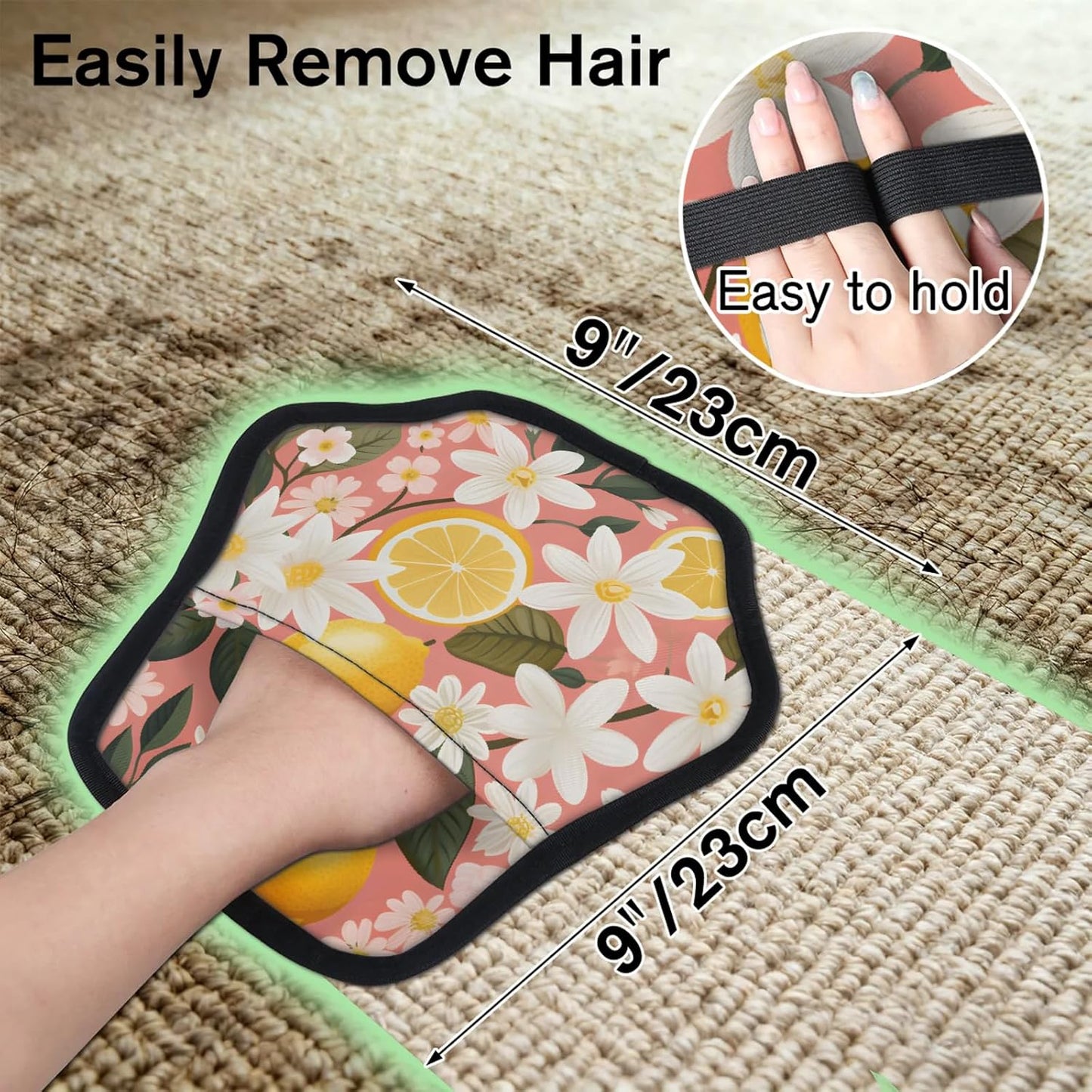 Pet Hair Removal Glove for Dogs Cats Reusable Washable Set
