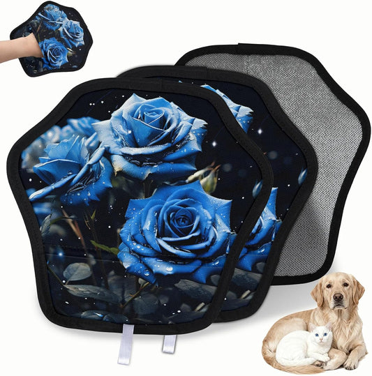 Pet Hair Removal Glove for Dogs Cats Reusable Washable Set