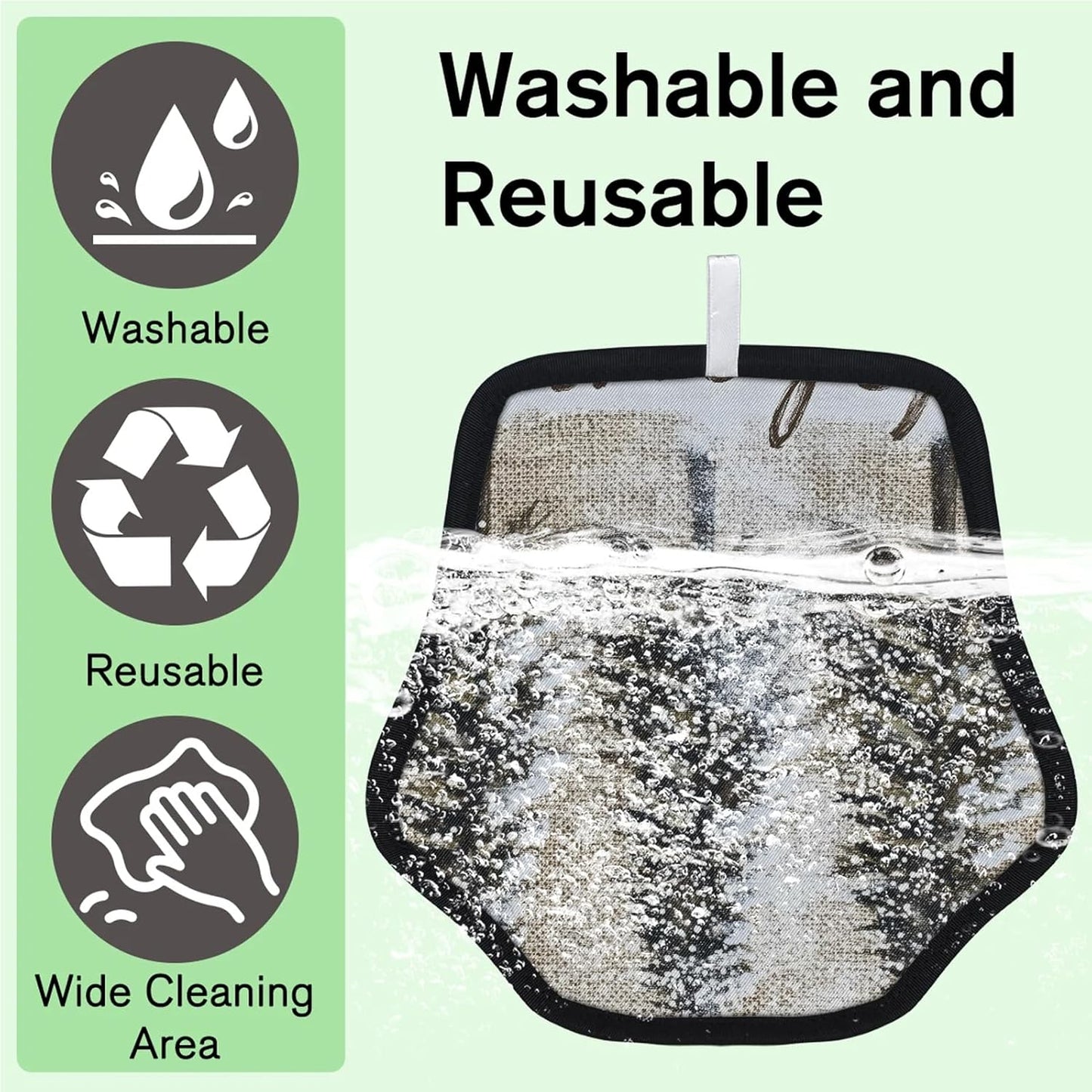 Pet Hair Removal Glove for Dogs Cats Reusable Washable Set