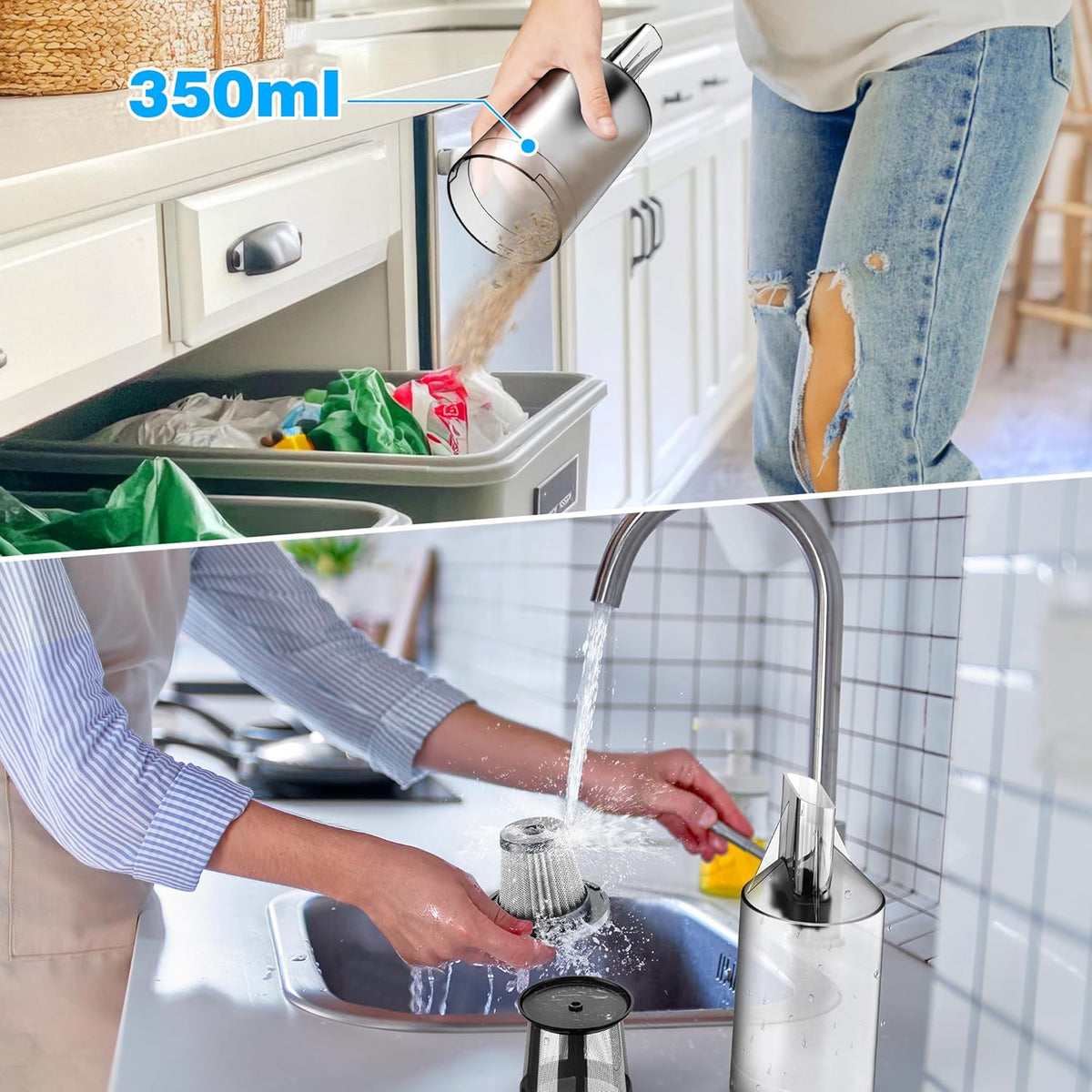 Car Vacuum Cordless, 35000PA Strong Suction Handheld Vacuum